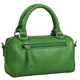   Burkely Always Alyx zöld női bőr oldaltáska, kézitáska 20 x 14 cm
