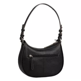   Burkely Always Alyx fekete női bőr válltáska, oldaltáska 22 x 17 cm