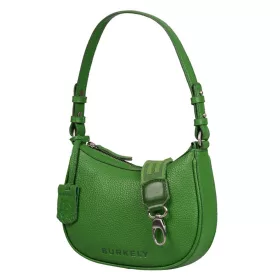   Burkely Always Alyx zöld női bőr válltáska, oldaltáska 22 x 17 cm