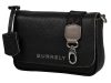 Burkely Always Alyx fekete női bőr oldaltáska, crossbody 22 x 14 cm