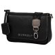 Burkely Always Alyx fekete női bőr oldaltáska, crossbody 22 x 14 cm