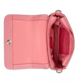   Burkely Always Alyx pink női bőr oldaltáska, crossbody 22 x 14 cm