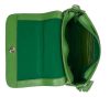 Burkely Always Alyx zöld női bőr oldaltáska, crossbody 22 x 14 cm
