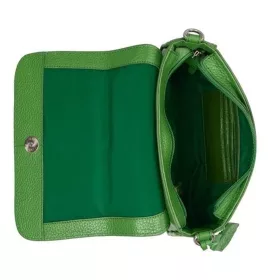   Burkely Always Alyx zöld női bőr oldaltáska, crossbody 22 x 14 cm