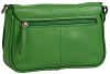 Burkely Always Alyx zöld női bőr oldaltáska, crossbody 22 x 14 cm