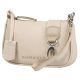 Burkely Always Alyx bézs női bőr oldaltáska, crossbody 21,5 x 13 cm