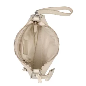   Burkely Always Alyx bézs női bőr oldaltáska, crossbody 21,5 x 13 cm