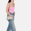 Burkely Always Alyx bézs női bőr oldaltáska, crossbody 21,5 x 13 cm