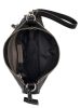 Burkely Always Alyx fekete női bőr oldaltáska, crossbody 21,5 x 13 cm