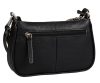 Burkely Always Alyx fekete női bőr oldaltáska, crossbody 21,5 x 13 cm