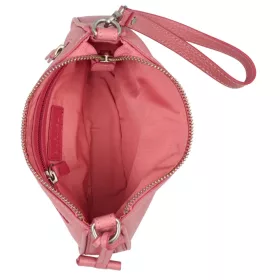   Burkely Always Alyx pink női bőr oldaltáska, crossbody 21,5 x 13 cm