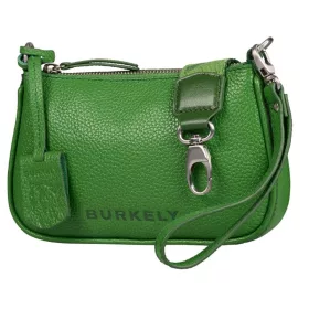   Burkely Always Alyx zöld női bőr oldaltáska, crossbody 21,5 x 13 cm
