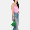 Burkely Always Alyx zöld női bőr oldaltáska, crossbody 21,5 x 13 cm