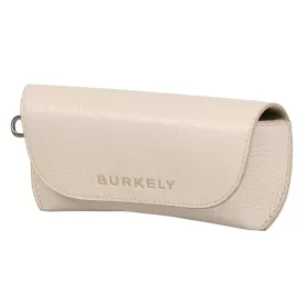   Burkely ALYX bőr, tört fehér szemüveg tartó, 17,5 × 8 cm