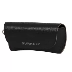 Burkely ALYX bőr, fekete szemüveg tartó, 17,5 × 8 cm