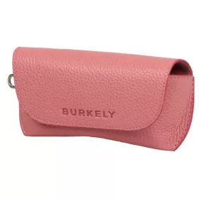 Burkely ALYX bőr, pink szemüveg tartó, 17,5 × 8 cm