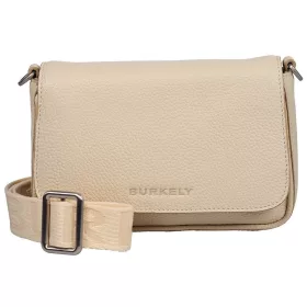   Burkely Ava bézs női bőr válltáska, crossbody 22 x 14 x 5,5 cm
