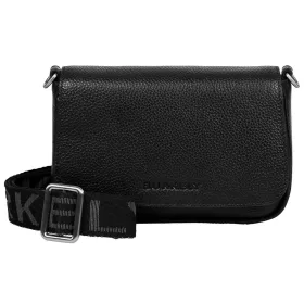   Burkely Ava fekete női bőr válltáska, crossbody 22 x 14 x 5,5 cm