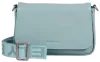 Burkely Ava türkizkék női bőr válltáska, crossbody 22 x 14 x 5,5 cm