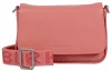 Burkely Ava rózsaszín női bőr válltáska, crossbody 22 x 14 x 5,5 cm