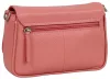 Burkely Ava rózsaszín női bőr válltáska, crossbody 22 x 14 x 5,5 cm
