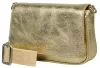Burkely Ava arany színű női bőr válltáska, crossbody 22 x 14 x 5,5 cm