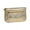 Burkely Ava arany színű női bőr válltáska, crossbody 22 x 14 x 5,5 cm