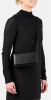 Burkely Fine Firenze fekete mini női bőr válltáska, crossbody 20 x 12 x 3 cm
