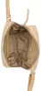 Burkely Vienna krém női velúrbőr válltáska, oldaltáska 20 x 19 x 8 cm
