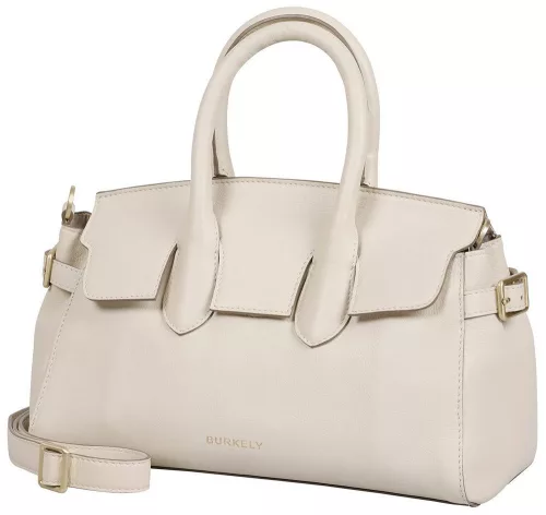 Burkely Demi bézs színű női bőr kézitáska, vállpánttal 28 × 15 × 11 cm