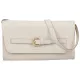 Burkely Demi bézs női bőr válltáska, clutch 23 × 13 × 8 cm