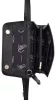 Burkely Demi fekete női bőr válltáska, clutch 23 × 13 × 8 cm
