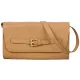 Burkely Demi mogyoróbarna női bőr válltáska, clutch 23 × 13 × 8 cm
