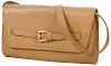 Burkely Demi mogyoróbarna női bőr válltáska, clutch 23 × 13 × 8 cm