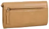 Burkely Demi mogyoróbarna női bőr válltáska, clutch 23 × 13 × 8 cm
