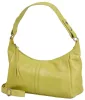 Burkely Nalan világoszöld női bőr válltáska, crossbody 25 × 15 × 10 cm