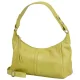 Burkely Nalan világoszöld női bőr válltáska, crossbody 25 × 15 × 10 cm