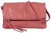 Burkely Nalan rózsaszín női bőr válltáska, crossbody 27 × 18 × 3 cm