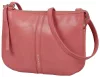 Burkely Nalan rózsaszín női bőr válltáska, crossbody 24 × 17 × 2,5 cm