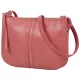 Burkely Nalan rózsaszín női bőr válltáska, crossbody 24 × 17 × 2,5 cm