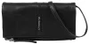 Burkely Nalan fekete női bőr válltáska, crossbody 20 × 9 × 3 cm