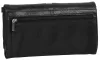 Burkely Nalan fekete női bőr válltáska, crossbody 20 × 9 × 3 cm