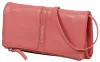 Burkely Nalan korall színű női bőr válltáska, crossbody 20 × 9 × 3 cm