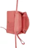 Burkely Nalan korall színű női bőr válltáska, crossbody 20 × 9 × 3 cm