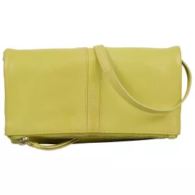   Burkely Nalan lime zöld női bőr válltáska, crossbody 20 × 9 × 3 cm