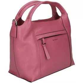   Burkely Myra pink női bőr válltáska, kézitáska 22 x 18 cm