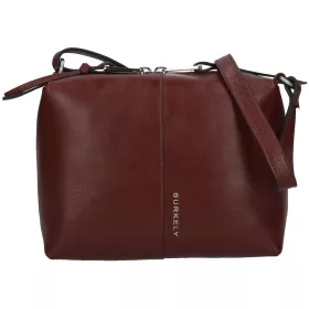 Burkely Myra bordó női bőr oldaltáska, crossbody