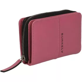   Burkely Double Bifold pink női bőr pénztárca RFID védelemmel