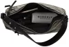 Burkely Animo Hobo fekete-fehér női bőr válltáska 30 × 20 × 9 cm