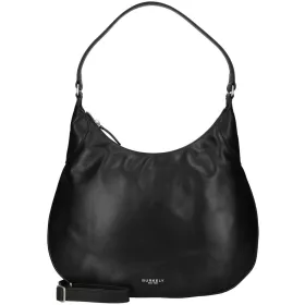   Burkely Ledger Hobo fekete női bőr válltáska 30 x 26,5 cm
